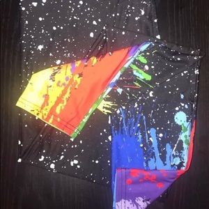 Color splash full length legging